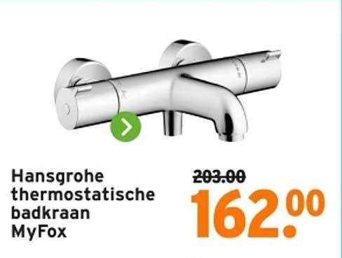 Hansgrohe thermostatische badkraan MyFox