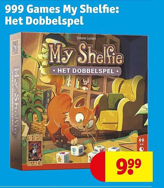 999 Games My Shelfie: Het Dobbelspel