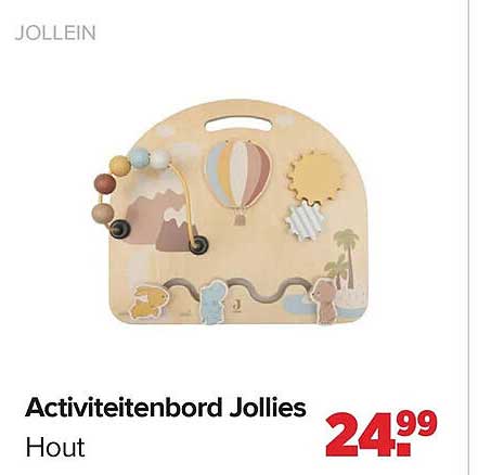 Activiteitenbord Jollies Hout