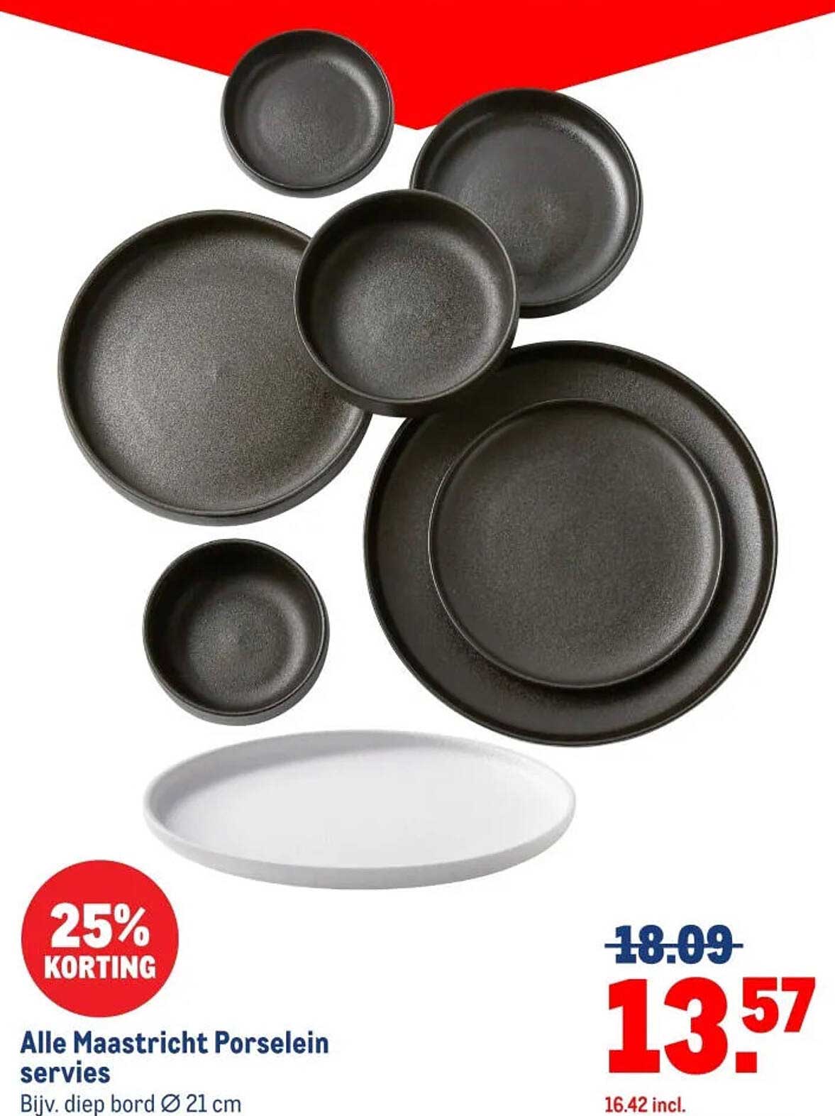 Alle Maastricht Porselein servies