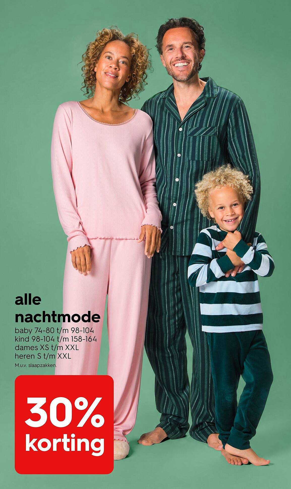 alle nachtmode 30% korting