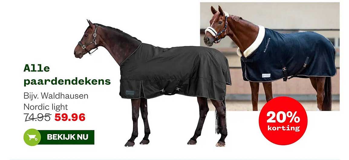 Alle paardendekens