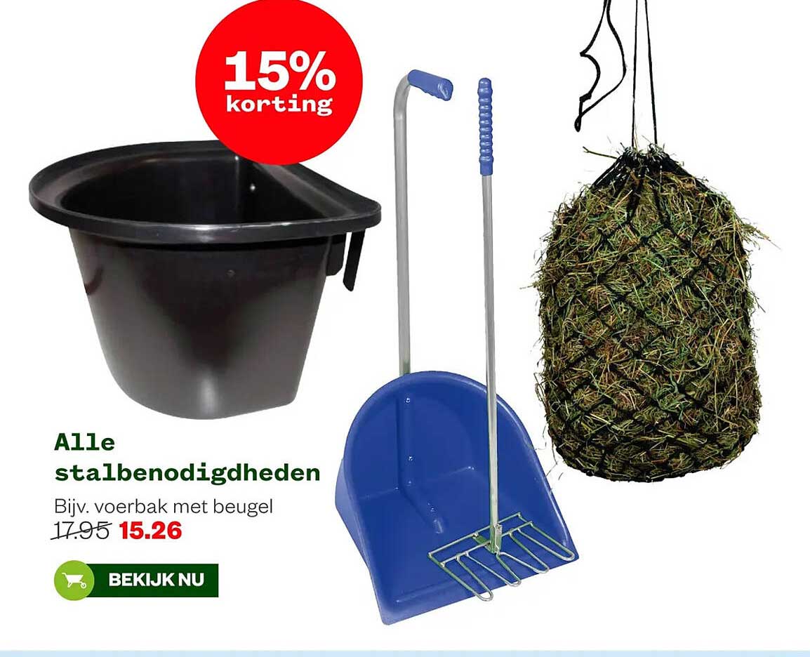 Alle stalbenodigdheden