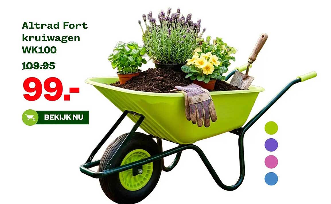 Altrad Fort kruiwagen WK100