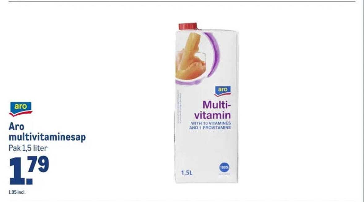 Aro multivitaminesap Pak 1,5 liter