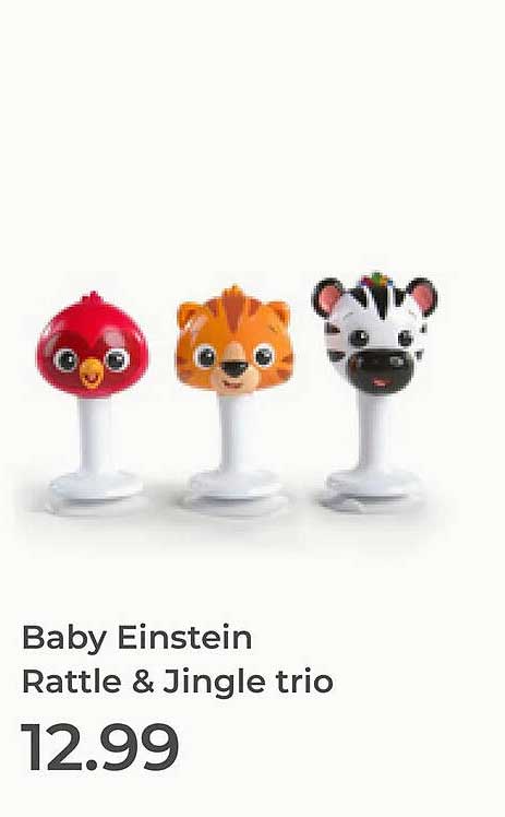 Baby Einstein Rattle & Jingle trio