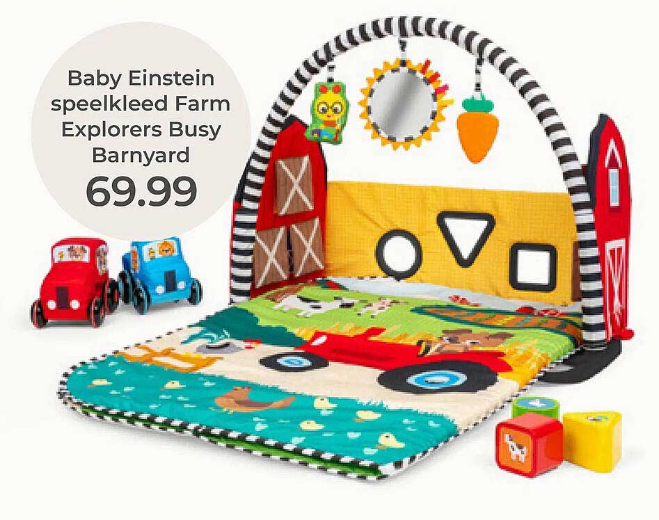 Baby Einstein speelkleed Farm Explorers Busy Barnyard