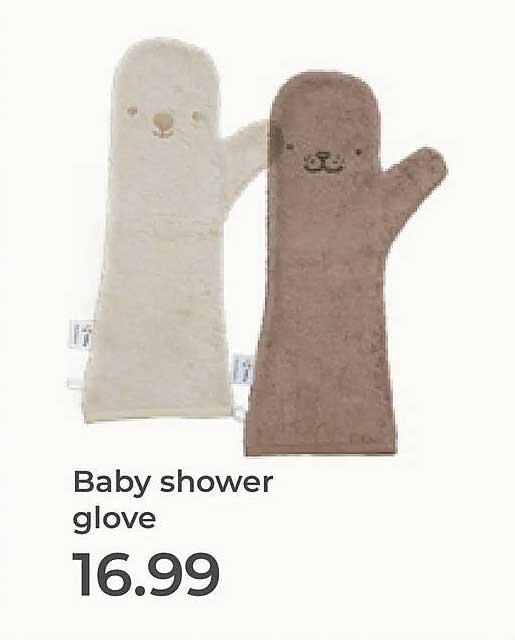 Baby shower glove