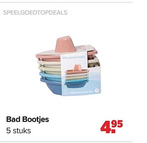 Bad Bootjes 5 stuks