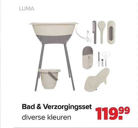 Bad & Verzorgingsset diverse kleuren