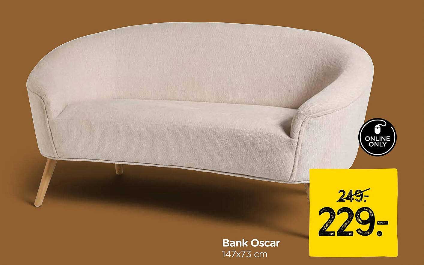 Bank Oscar 147x73 cm