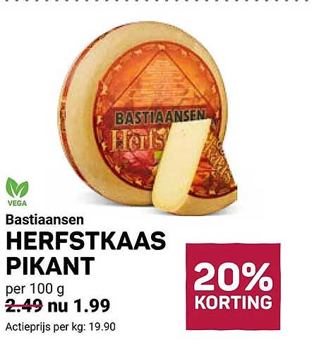 Bastiaansen HERFSTKAAS PIKANT