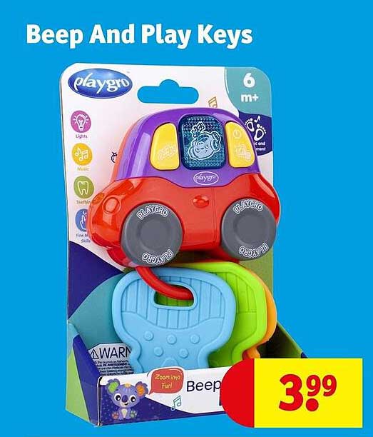 Beep And Play Keys