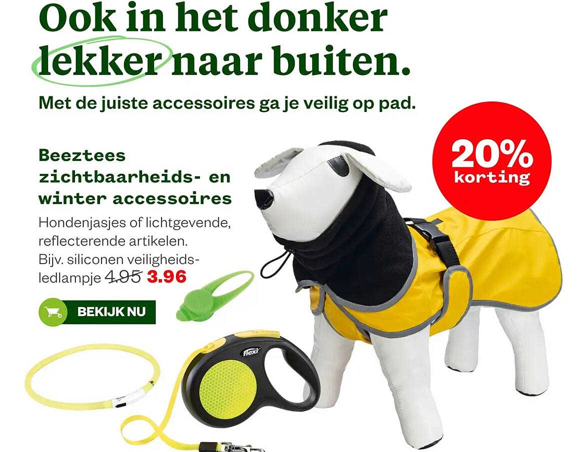 Beeztees zichtbaarheids- en winter accessoires