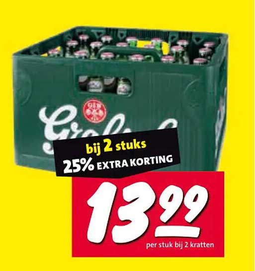 bij 2 stuks 25% EXTRA KORTING