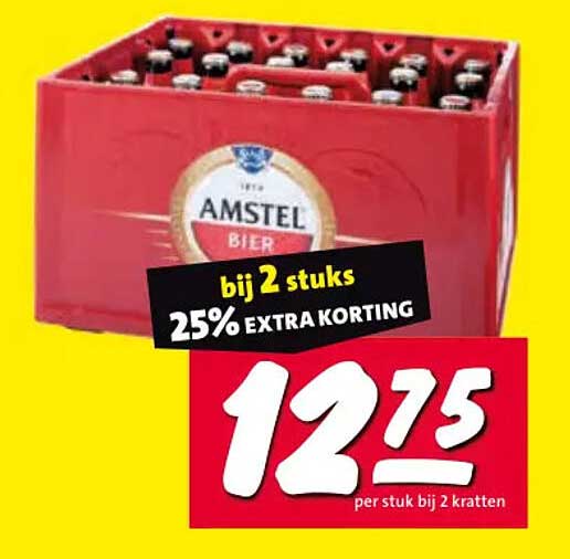 bij 2 stuks 25% EXTRA KORTING