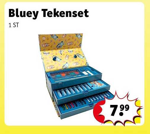 Bluey Tekenset 1 ST