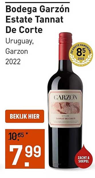 Bodega Garzón Estate Tannat De Corte Uruguay, Garzon 2022