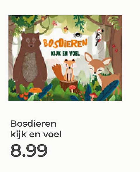 Bosdieren kijk en voel