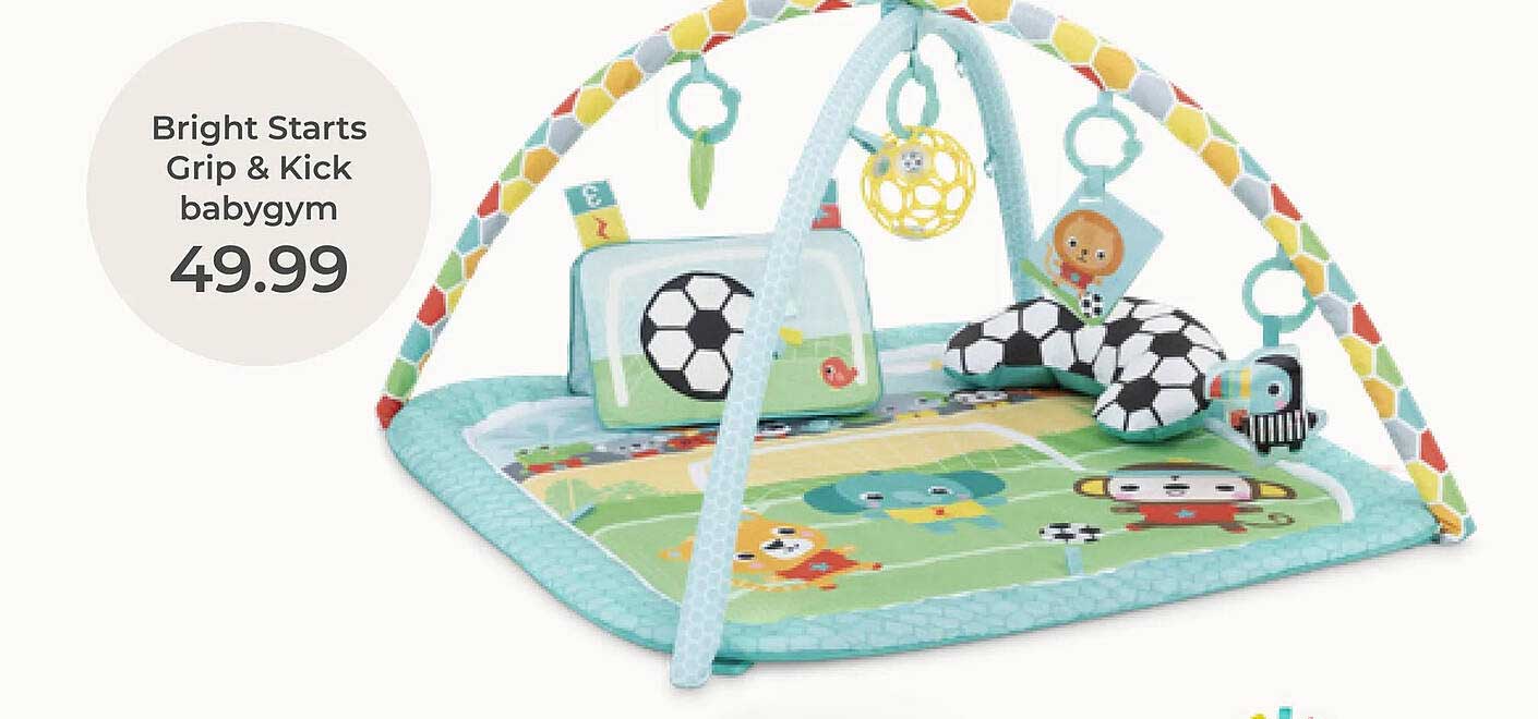 Bright Starts Grip & Kick babygym