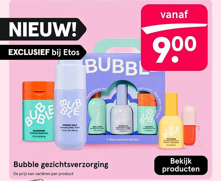 Bubble gezichtsverzorging