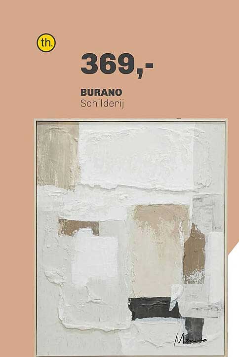 BURANO Schilderij