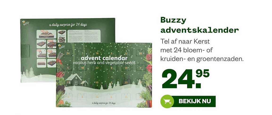 Buzzy adventskalender