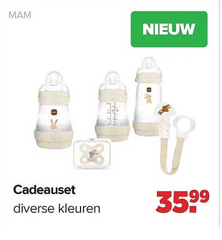 Cadeauset diverse kleuren