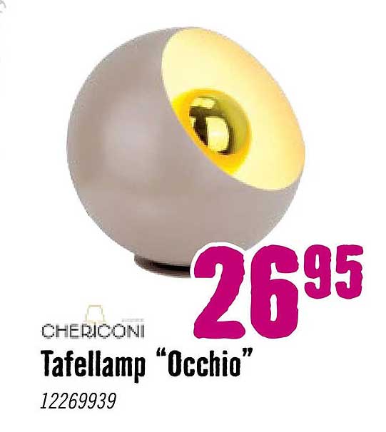 CHERICONI Tafellamp “Occhio”