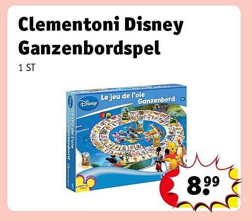 Clementoni Disney Ganzenbordspel