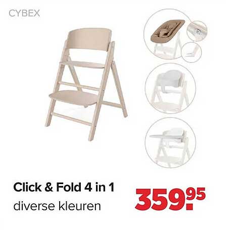 Click & Fold 4 in 1 diverse kleuren