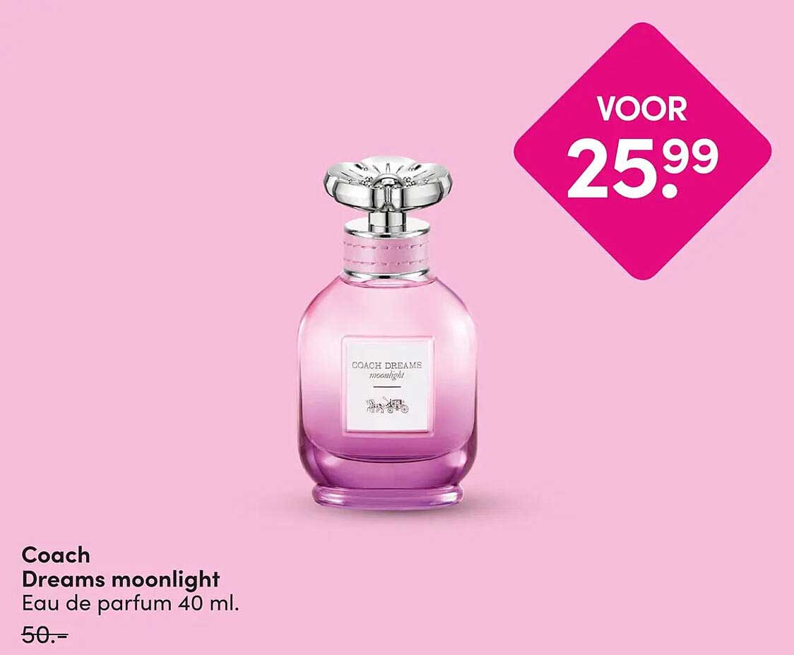 Coach Dreams moonlight Eau de parfum 40 ml.