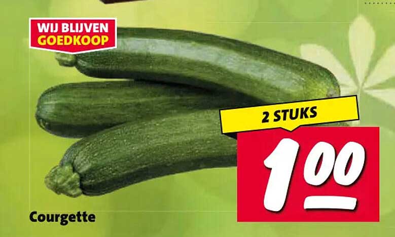 Courgette 2 STUKS
