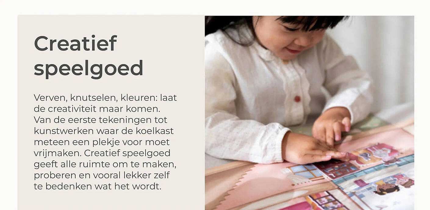 Creatief speelgoed