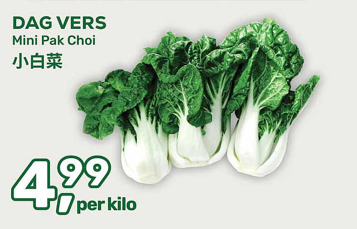 DAG VERS Mini Pak Choi 小白菜