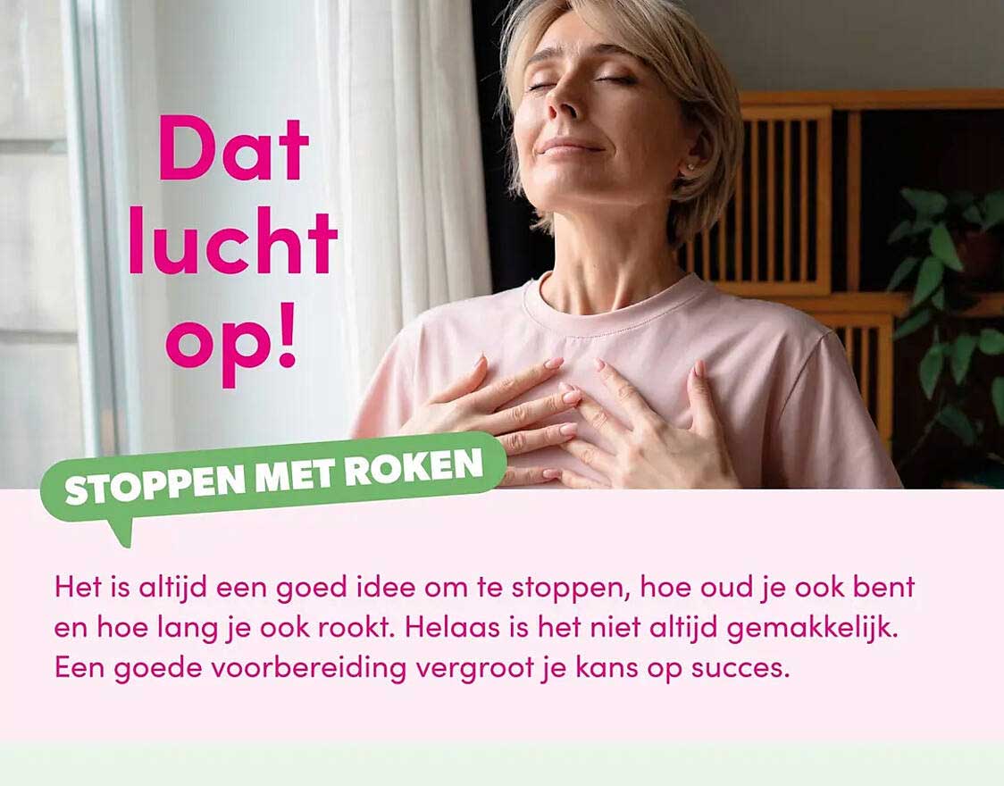 Dat lucht op! STOPPEN MET ROKEN
