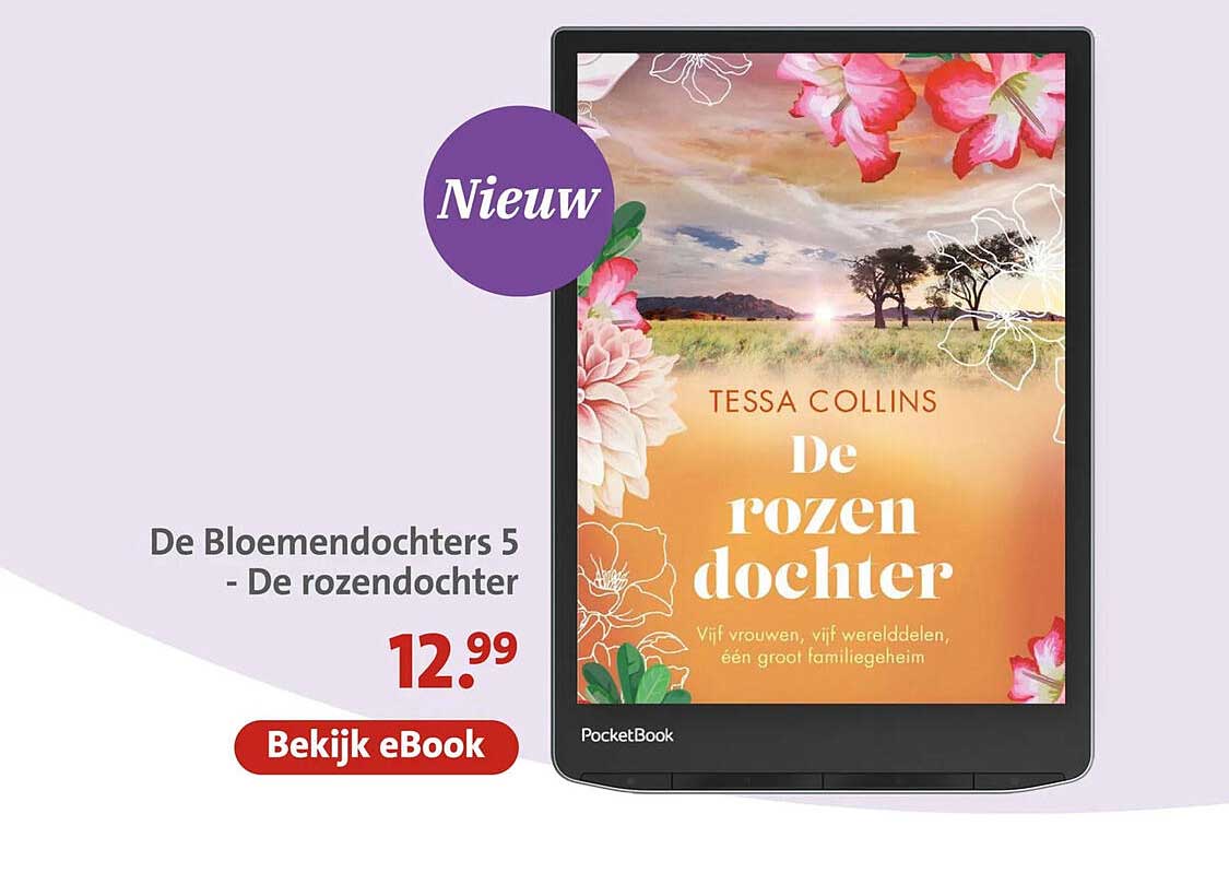 De Bloemendochters 5 - De rozen dochter