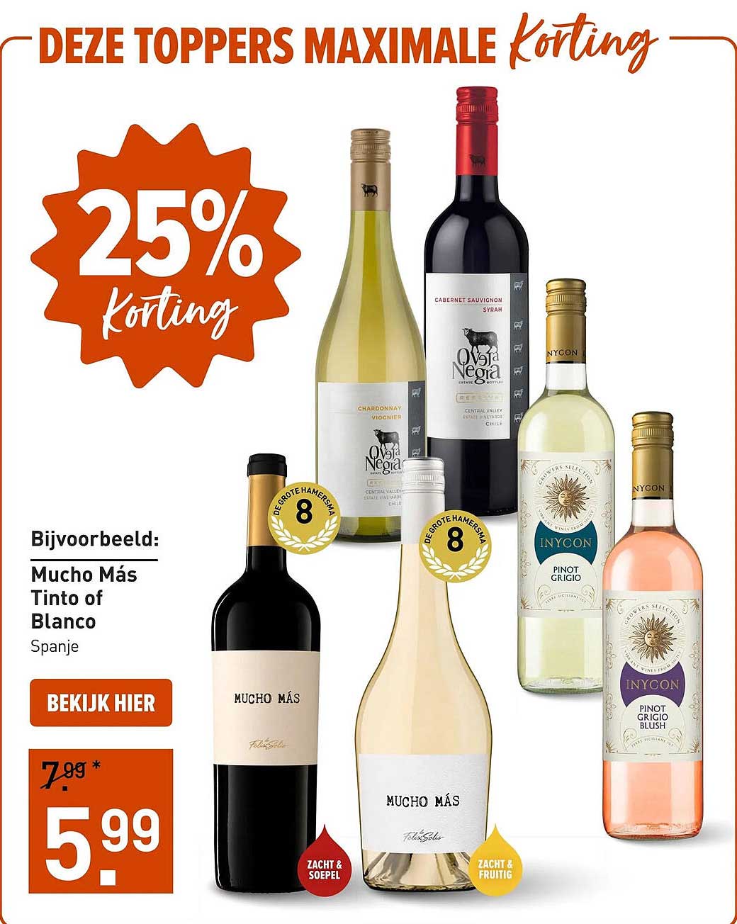 DEZE TOPPERS MAXIMALE Korting 25% korting