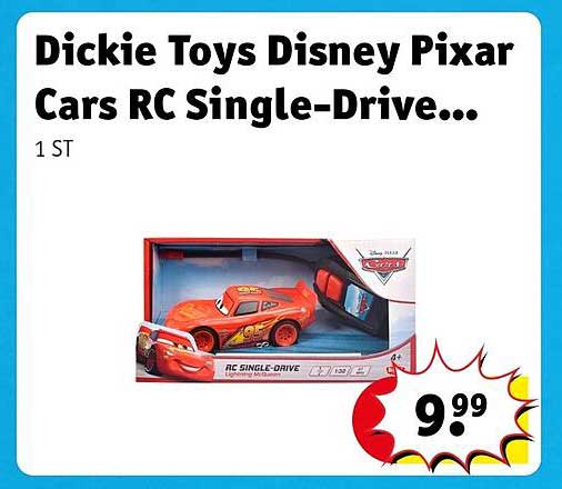 Dickie Toys Disney Pixar Cars RC Single-Drive...