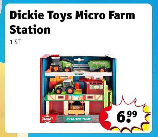 Dickie Toys Micro Farm Station