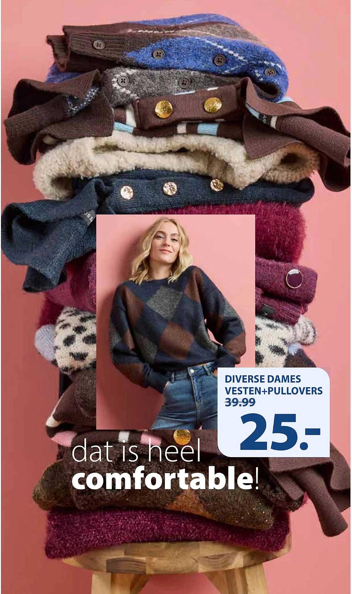 DIVERSE DAMES VESTEN+PULLOVERS
