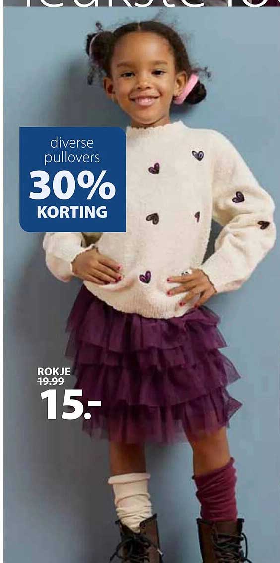 diverse pullovers 30% KORTING