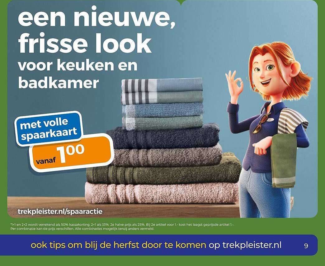 een nieuwe, frisse look voor keuken en badkamer