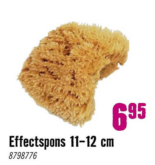Effectspons 11-12 cm