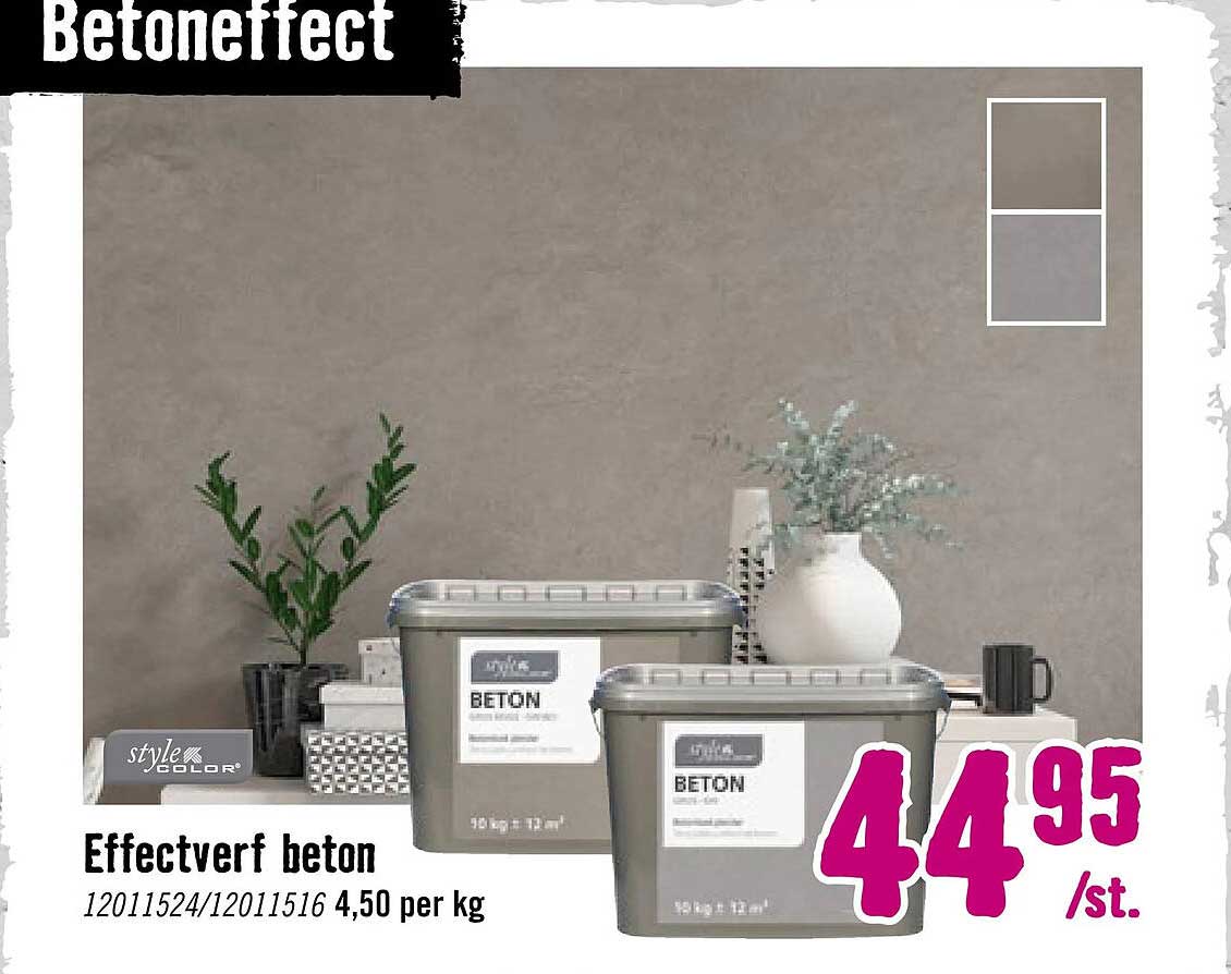 Effectverf beton