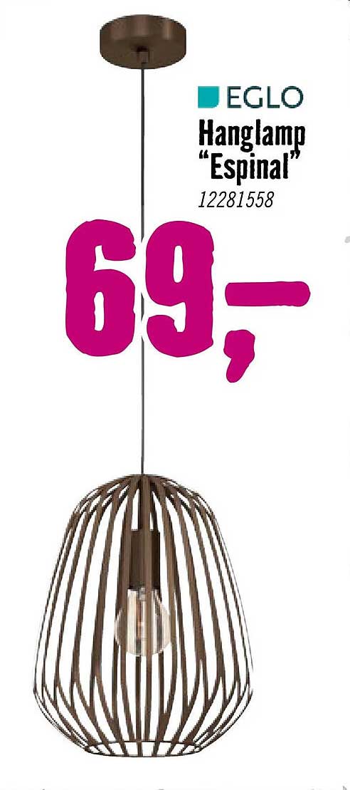 EGLO Hanglamp “Espinal” 12281558