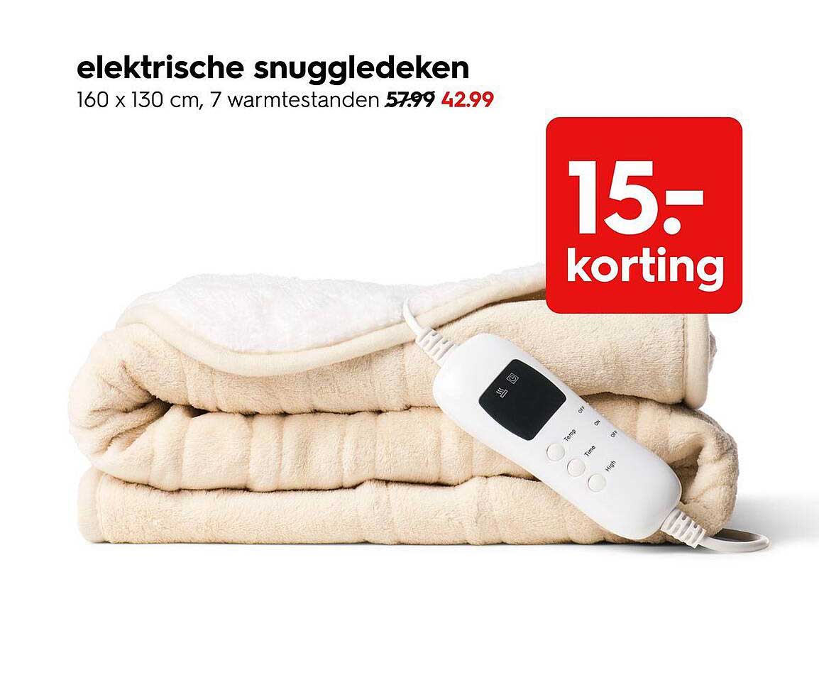 elektrische snuggdeken
