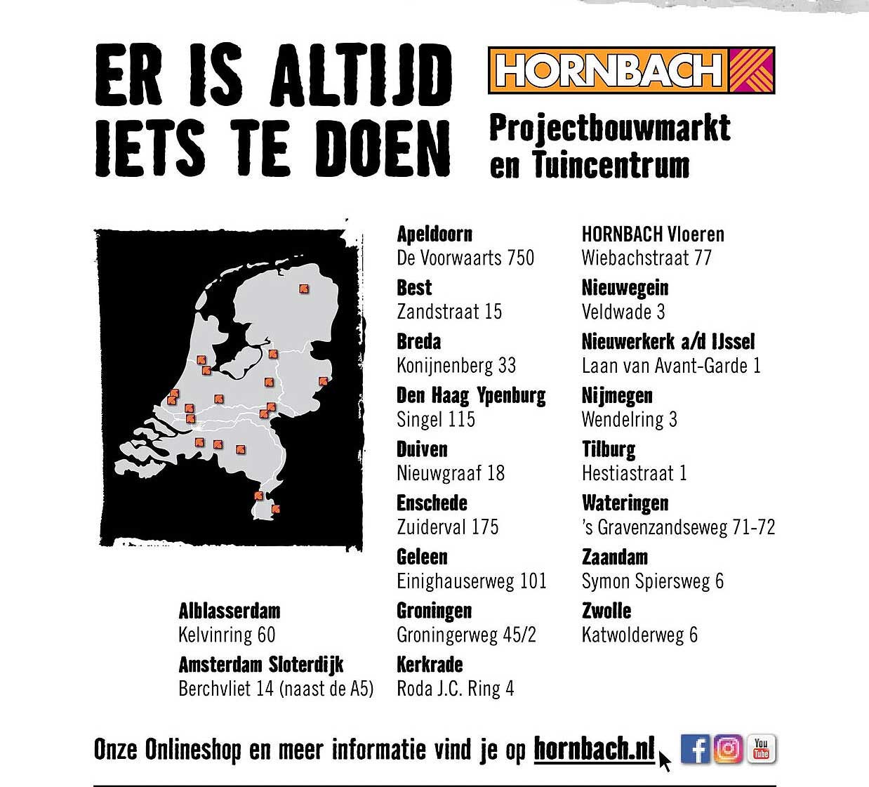 ER IS ALTIJD IETS TE DOEN
