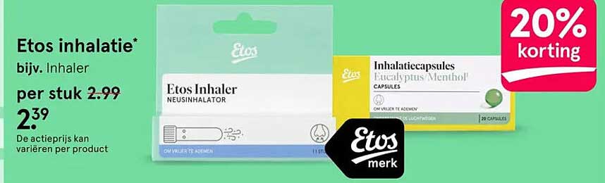 Etos inhalatie*