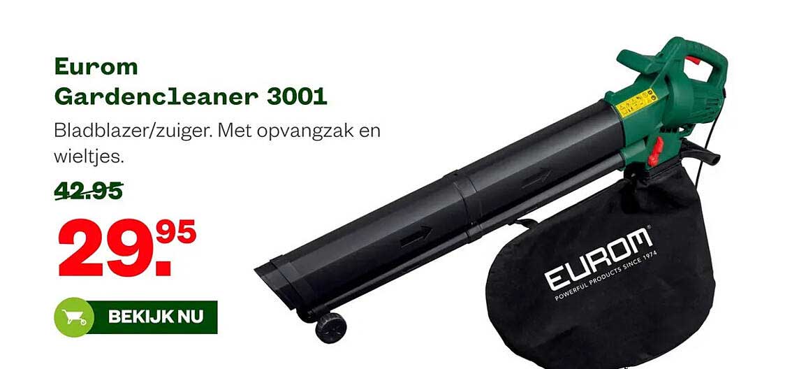 Eurom Gardencleaner 3001